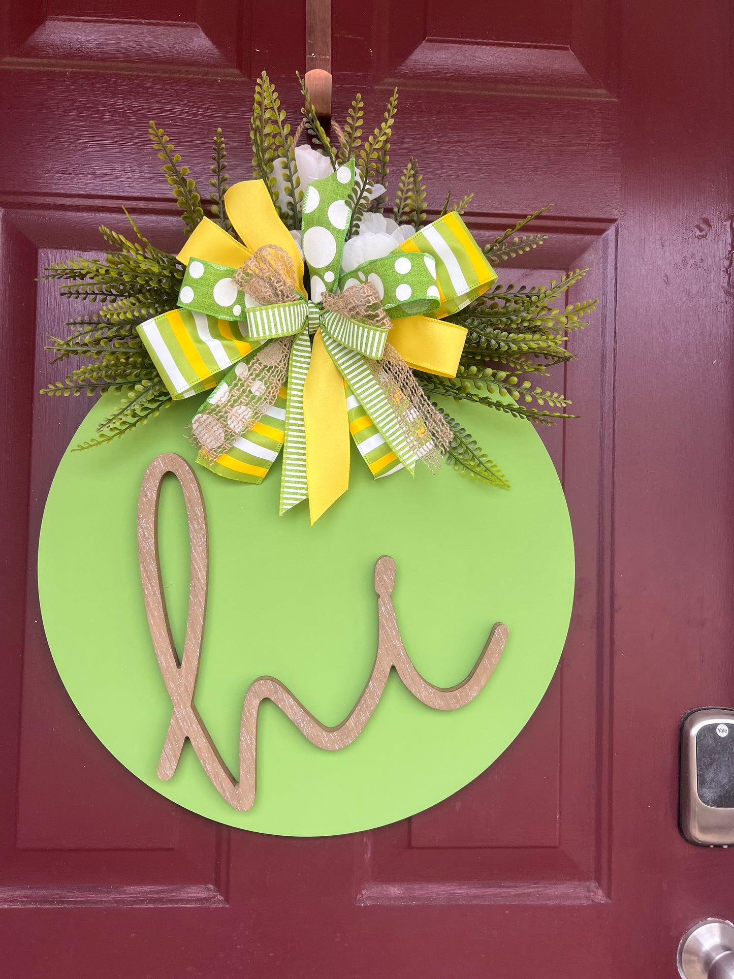 Green Springtime Hi!